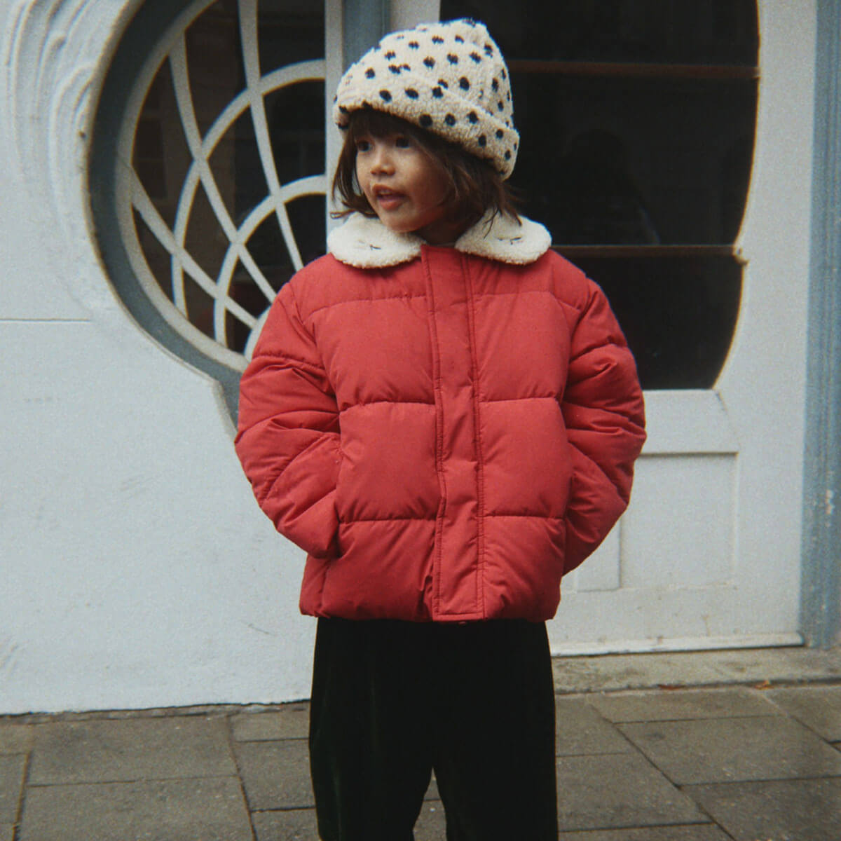 Alpi Collar Jacket in Cardinal by Konges Sløjd