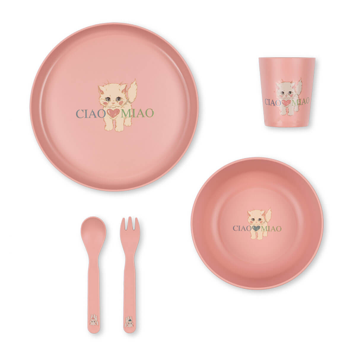 Dinner Set in Ciao Miao by Konges Sløjd