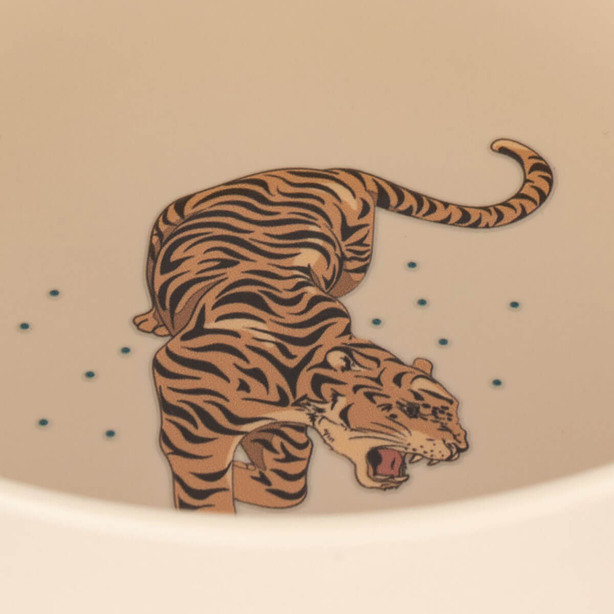 Dinner Set in Tiger Ruggito by Konges Sløjd