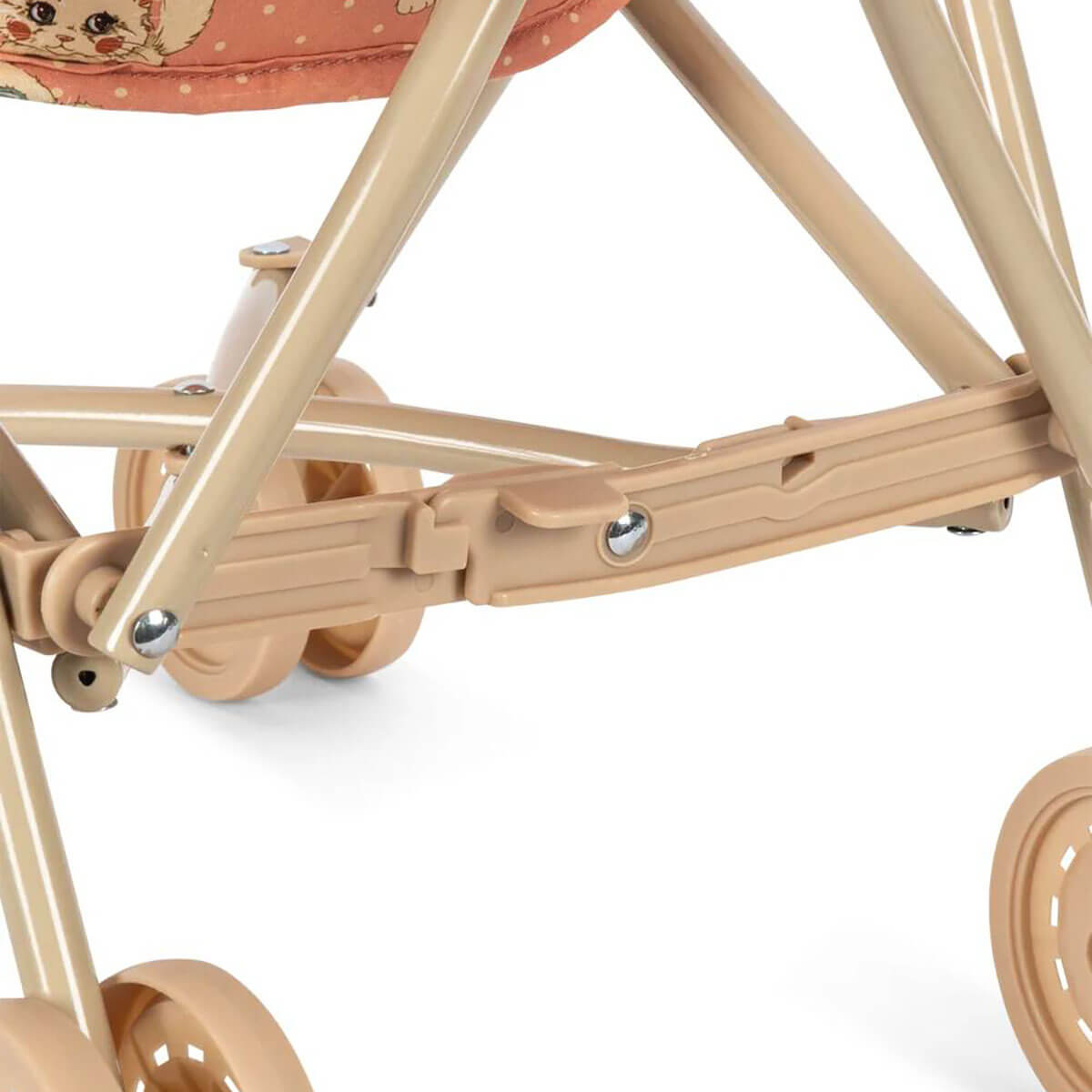 Doll Stroller in Ciao Miao Rose by Konges Sløjd