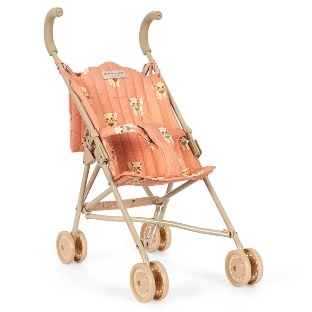 Doll Stroller in Ciao Miao Rose by Konges Sløjd