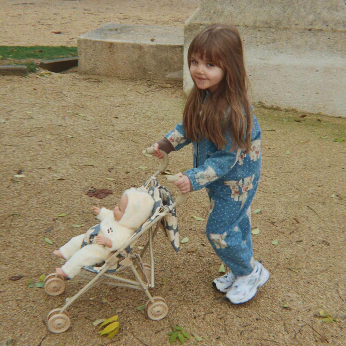 Doll Stroller in Swan by Konges Sløjd