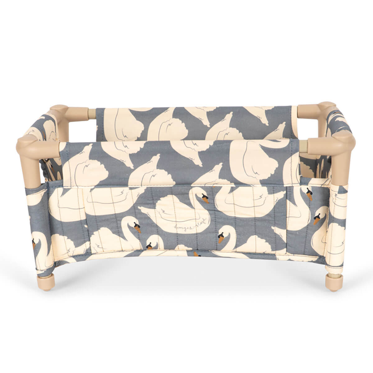 Doll Travel Bed in Swan by Konges Sløjd