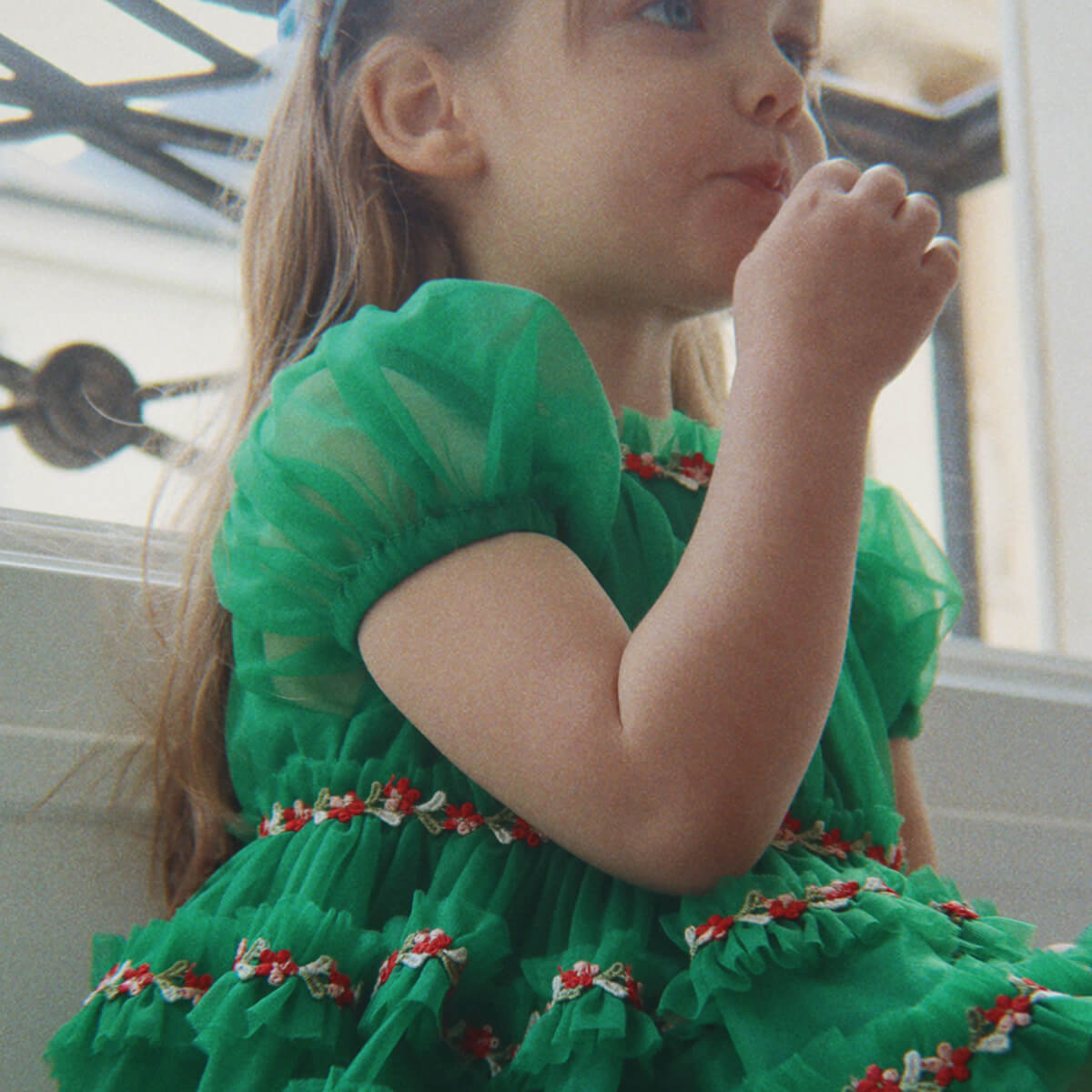 Joelle Dress in Formal Garden by Konges Sløjd