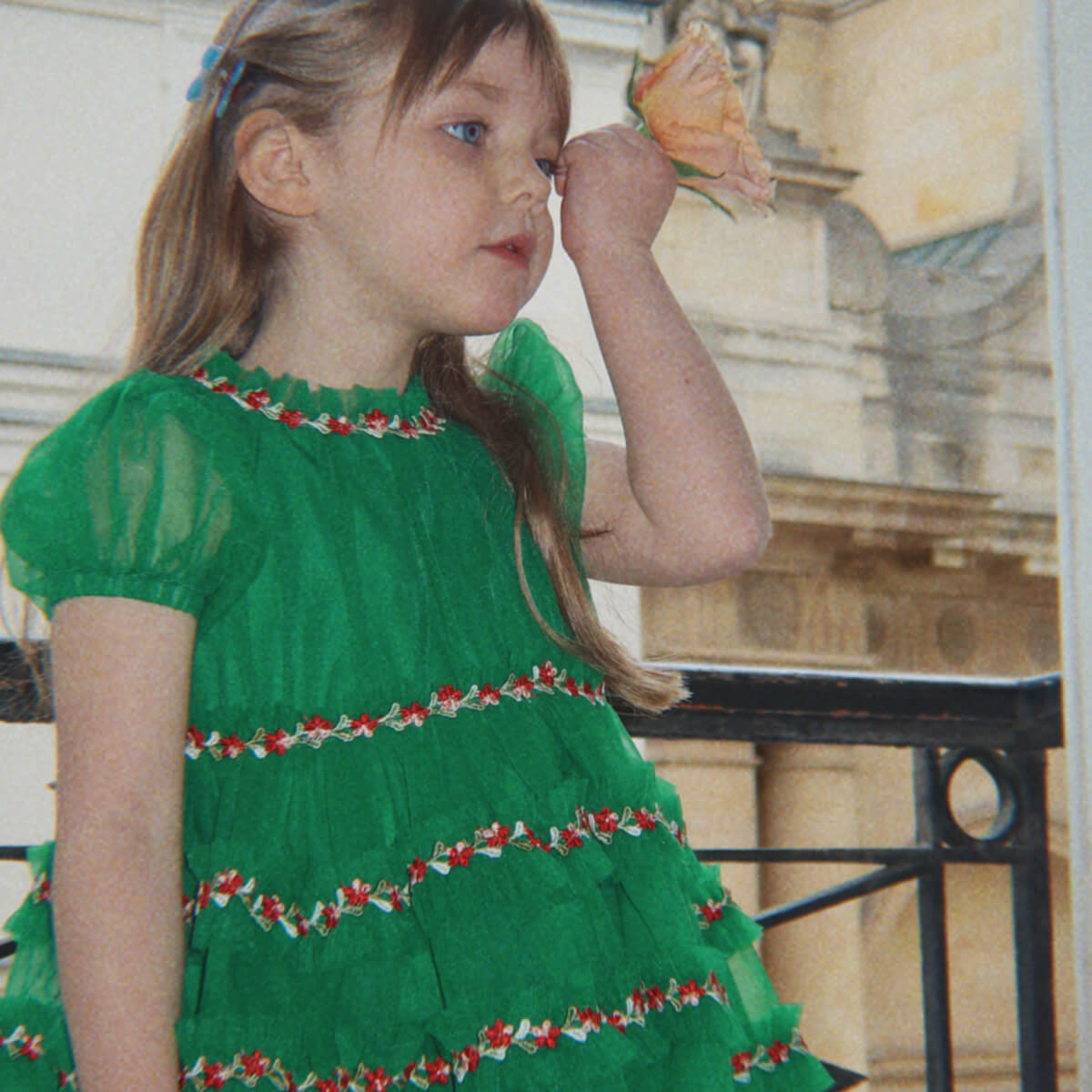 Joelle Dress in Formal Garden by Konges Sløjd
