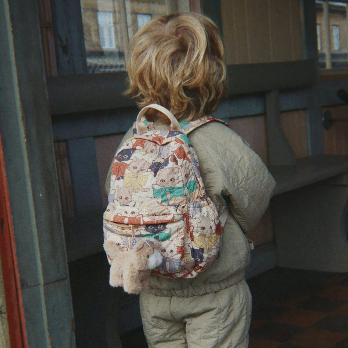Juno Mini Backpack in Like Cats & Dogs by Konges Sløjd
