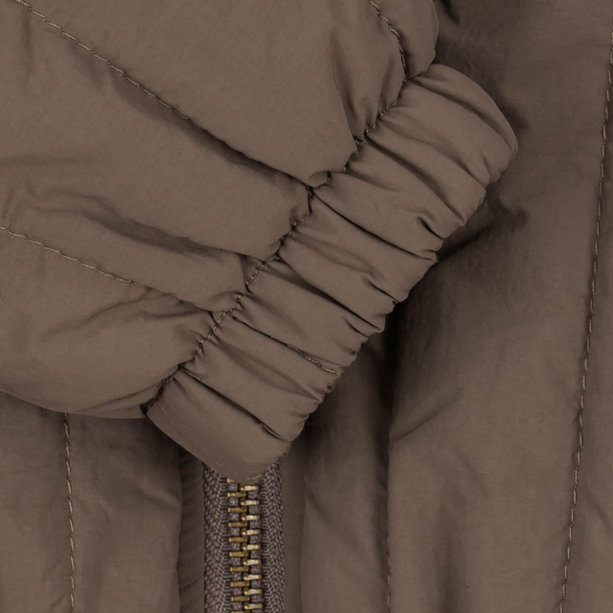 Juno Terry Bomber Jacket in Walnut by Konges Sløjd