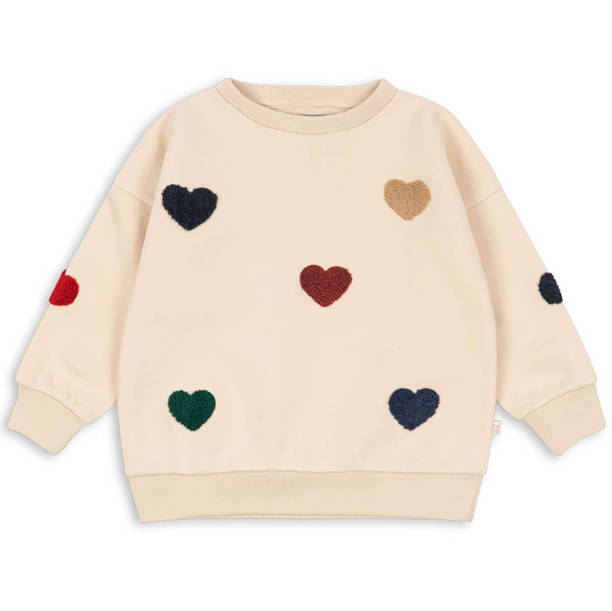 Lou Terry Sweatshirt in Bon Coeur Colore by Konges Sløjd