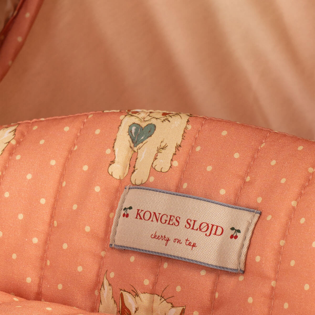 Minnie Doll Pram (72cm) in Ciao Miao Rose by Konges Sløjd