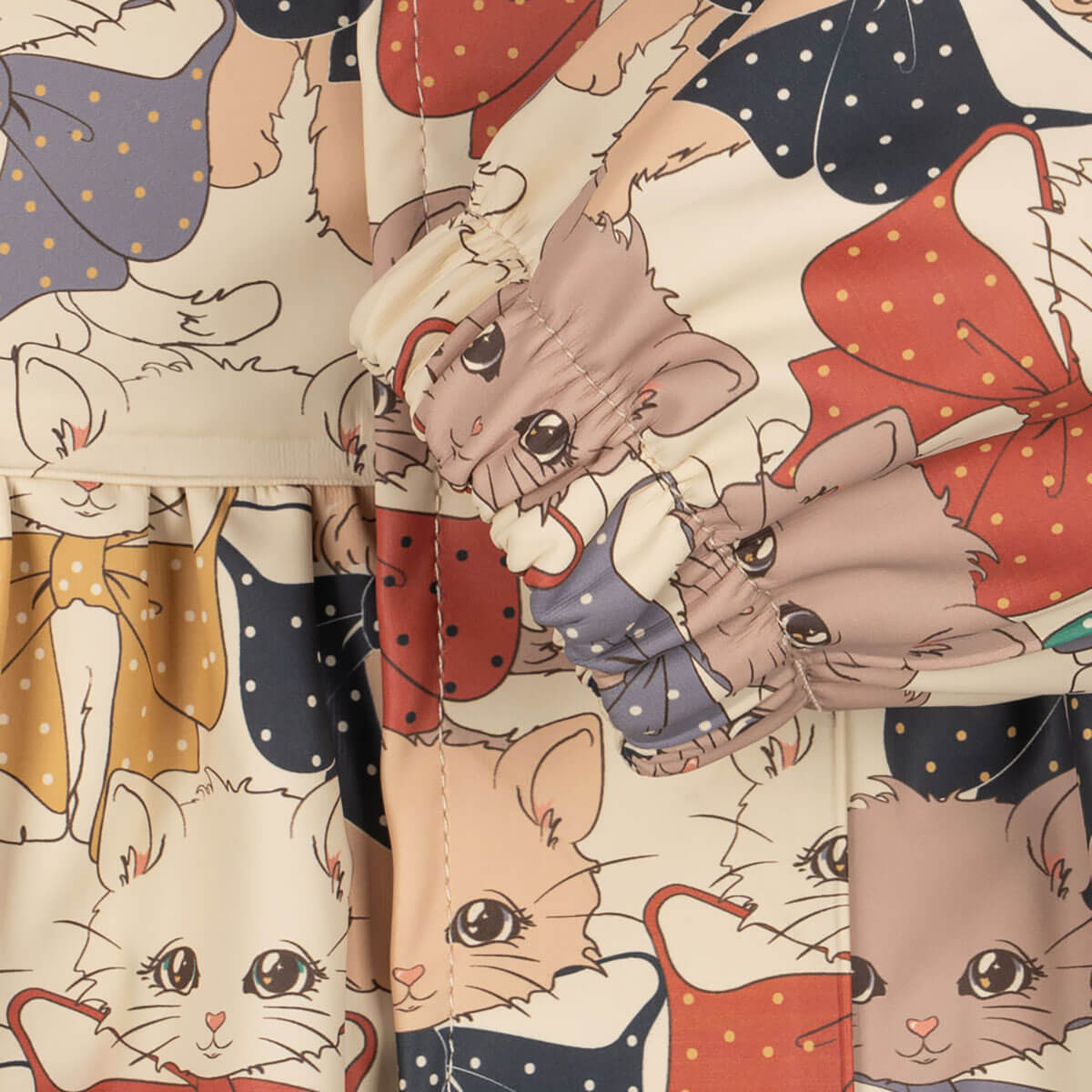 Rainy Palme Rain Jacket in Like Cats & Dogs by Konges Sløjd