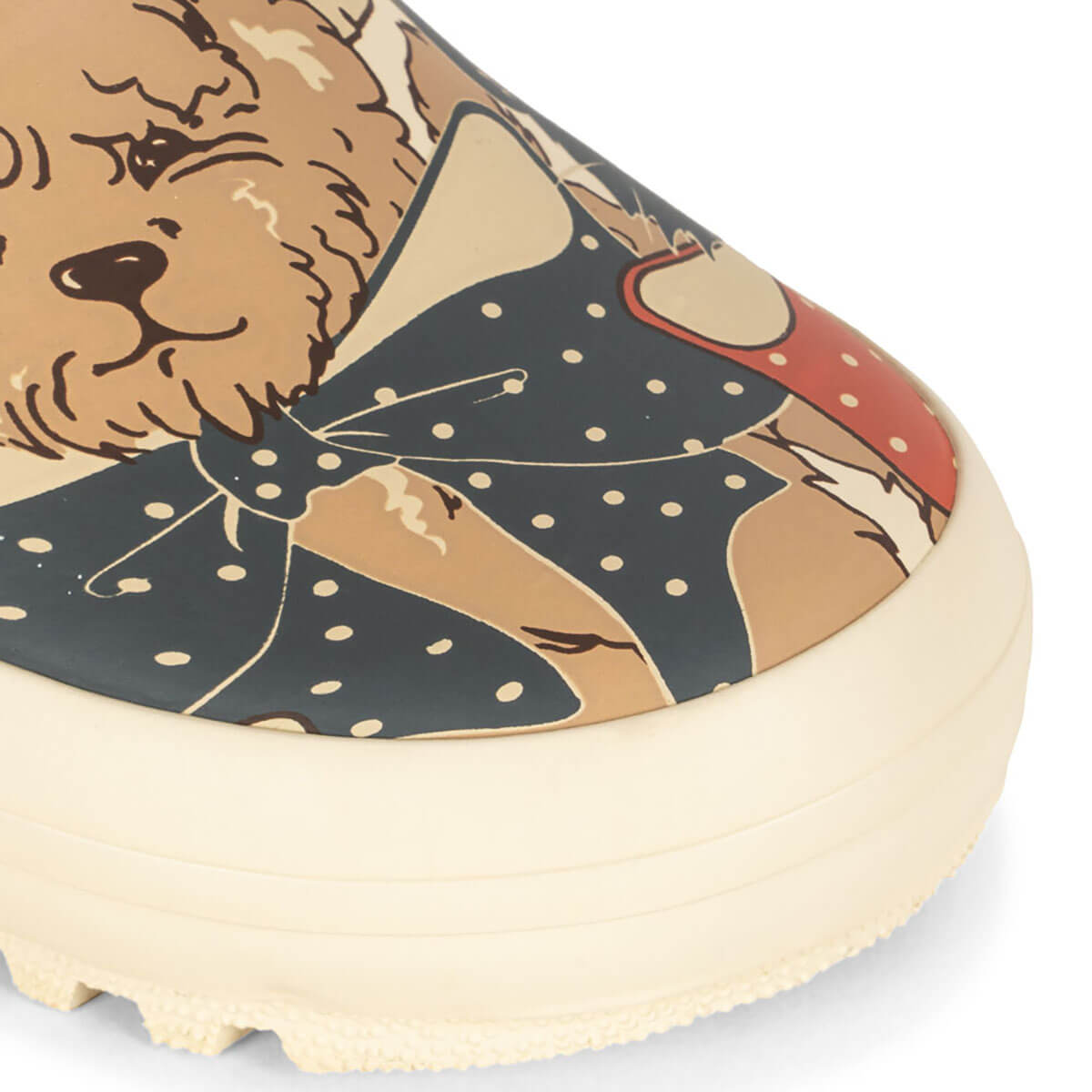Roi Printed Rain Boot in Like Cats & Dogs by Konges Sløjd