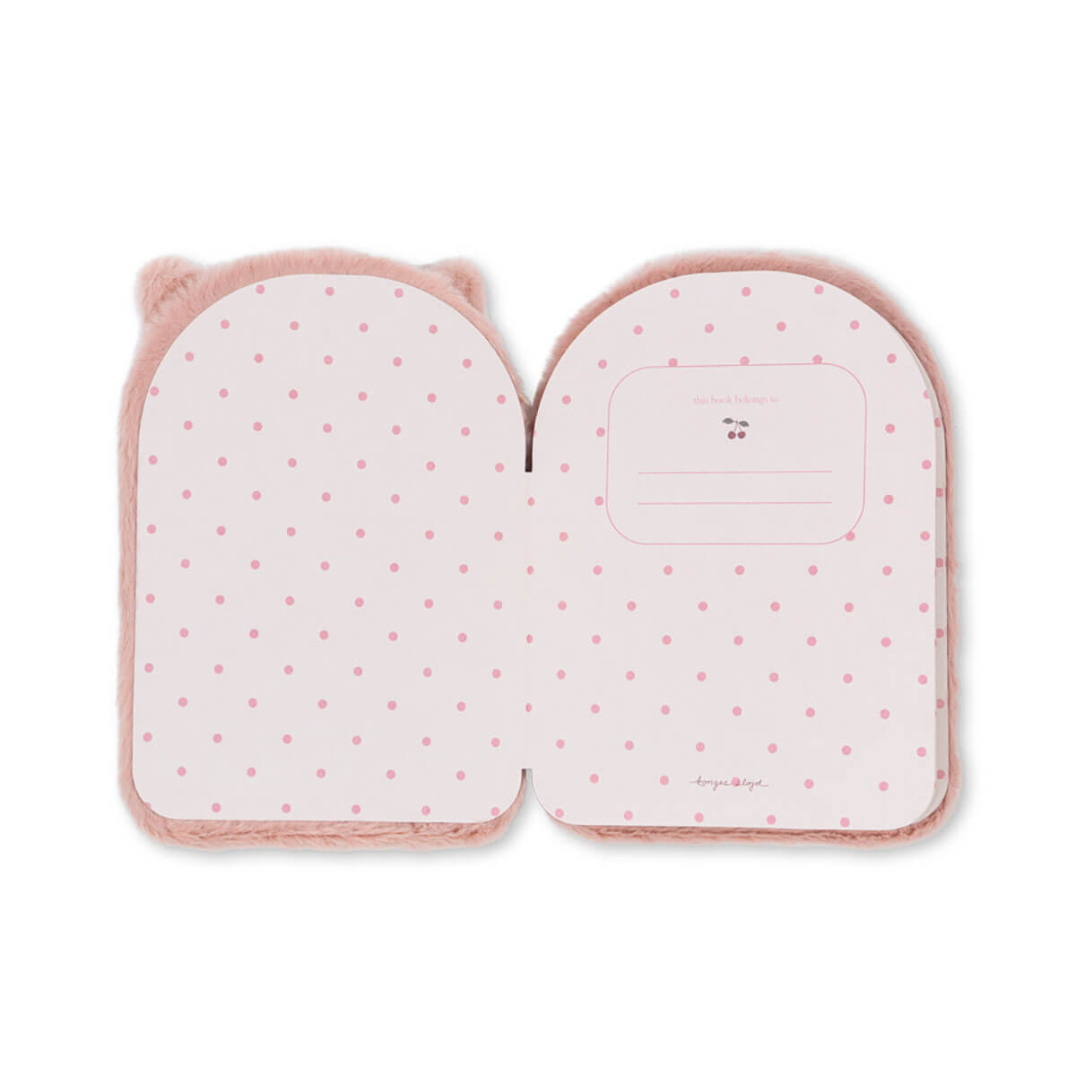 Soft Notebook in Rosa Pink by Konges Sløjd