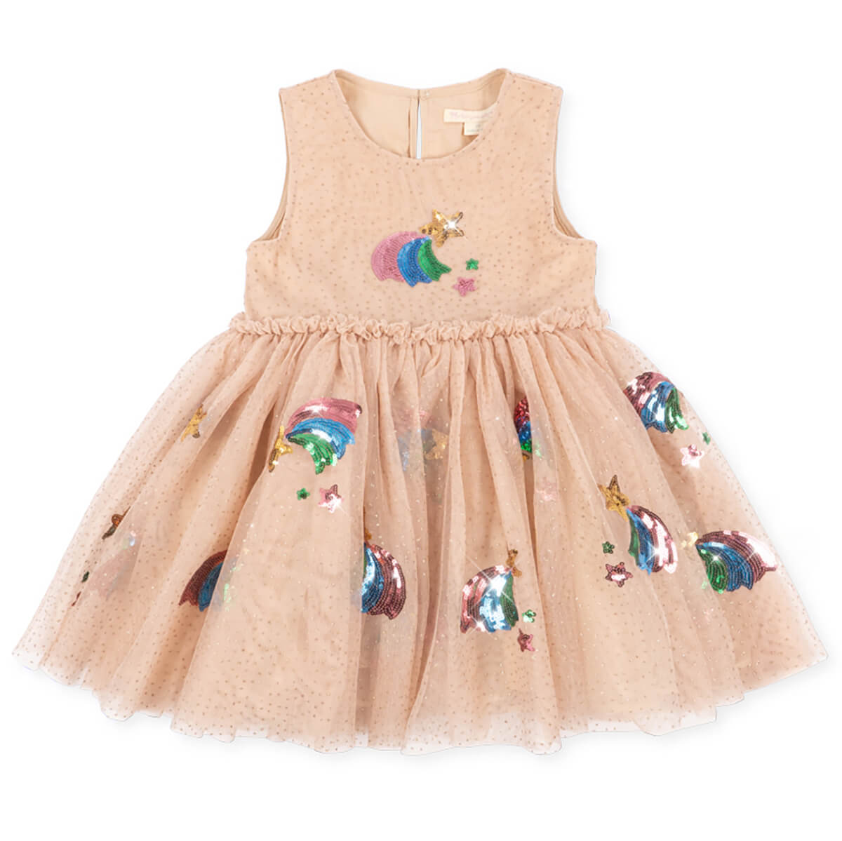 Yvonne Dress in Rainbow Star by Konges Sløjd