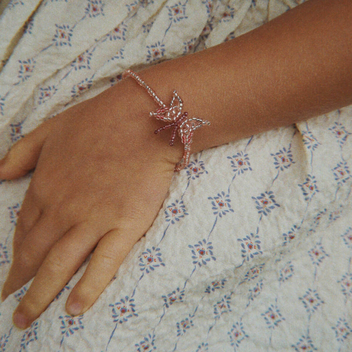Butterfly Necklace and Bracelet Set by Konges Sløjd