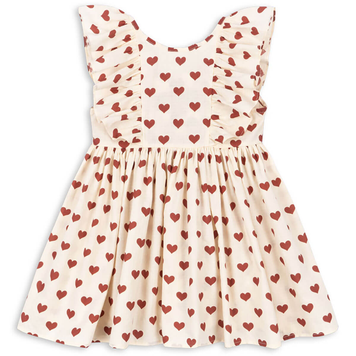 Cianna Bow Dress in Amour Rouge by Konges Sløjd