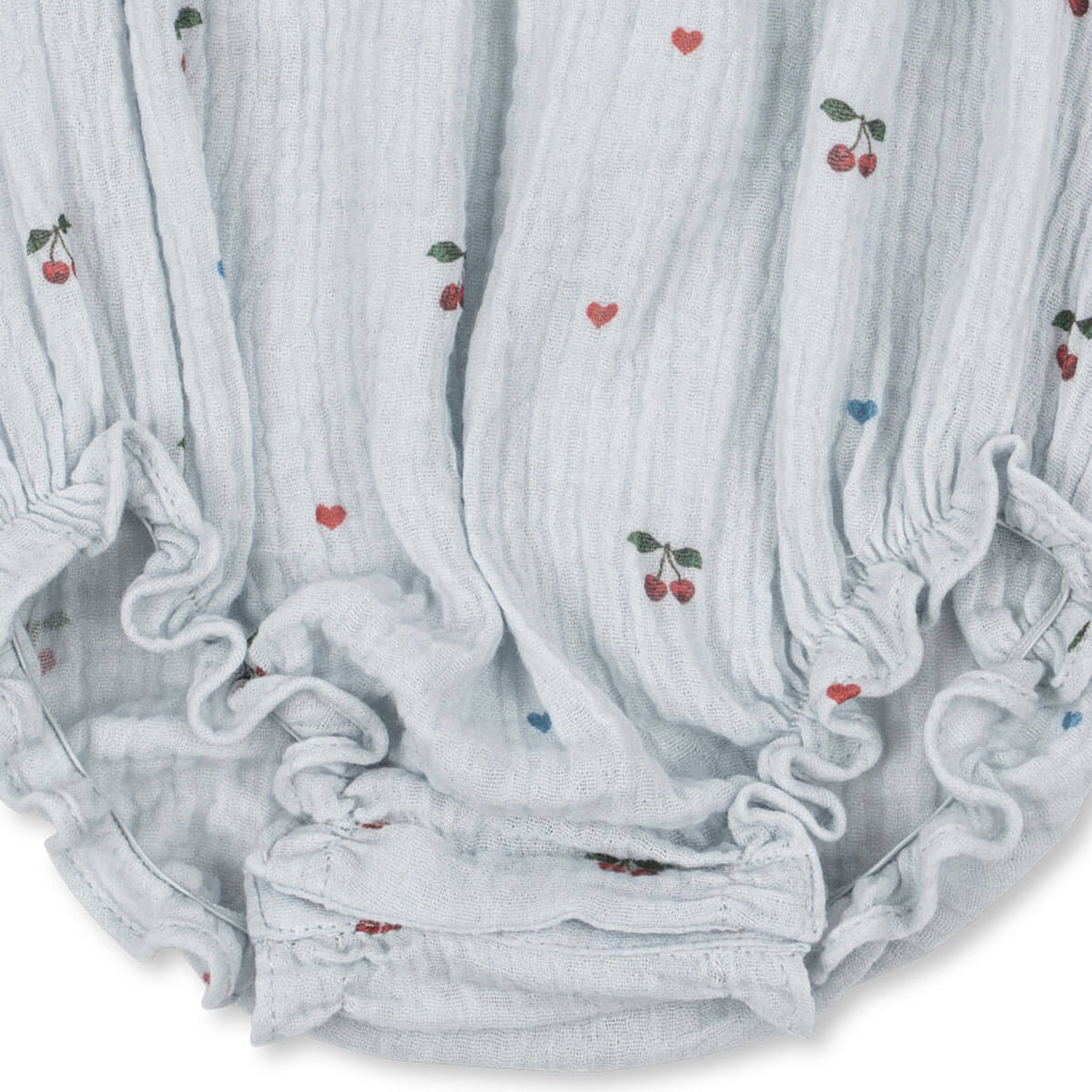 Coco Romper in Cherry Blue Coeur by Konges Sløjd