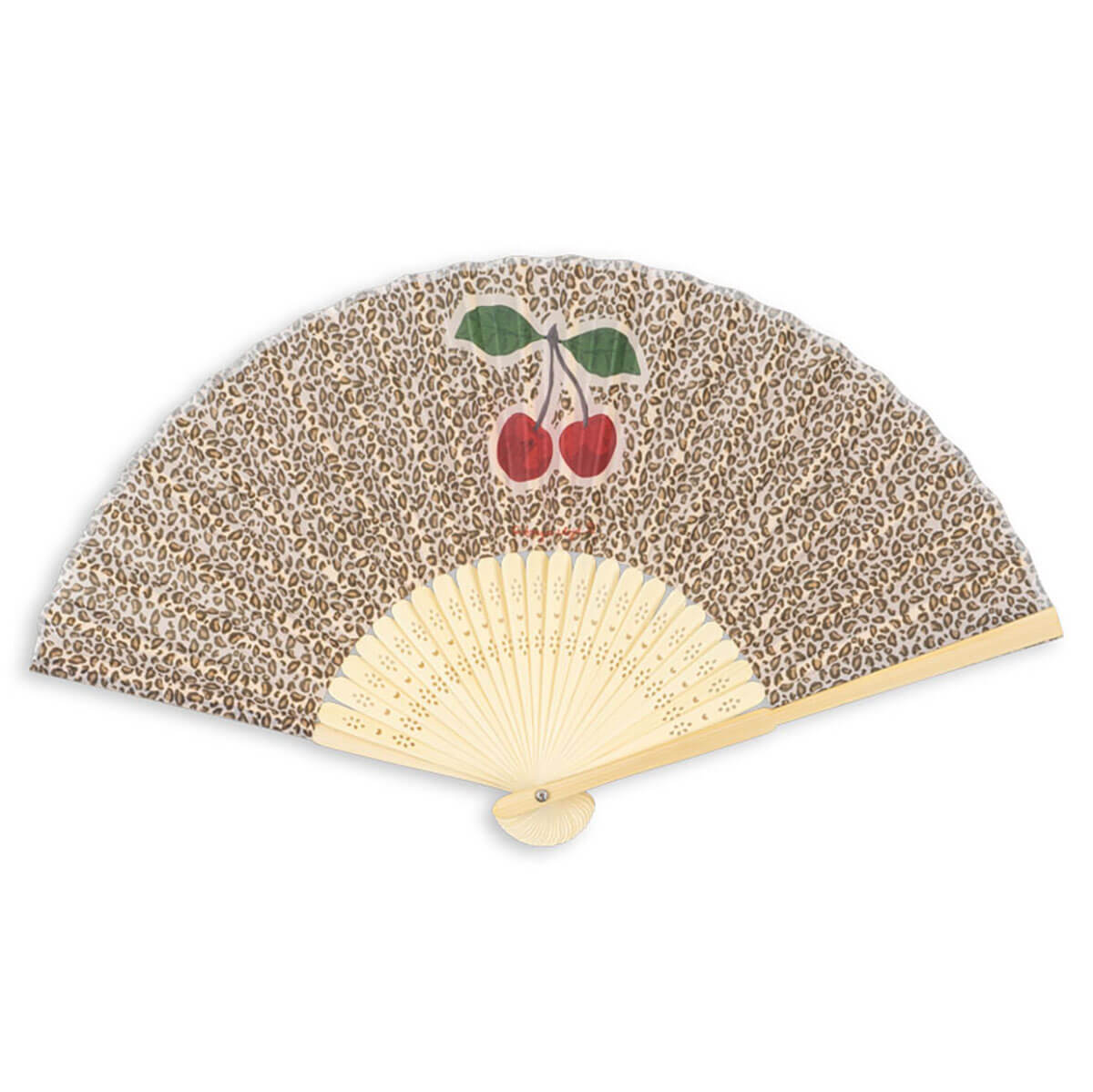 Fan (Assorted Colours) by Konges Sløjd Leo Brown