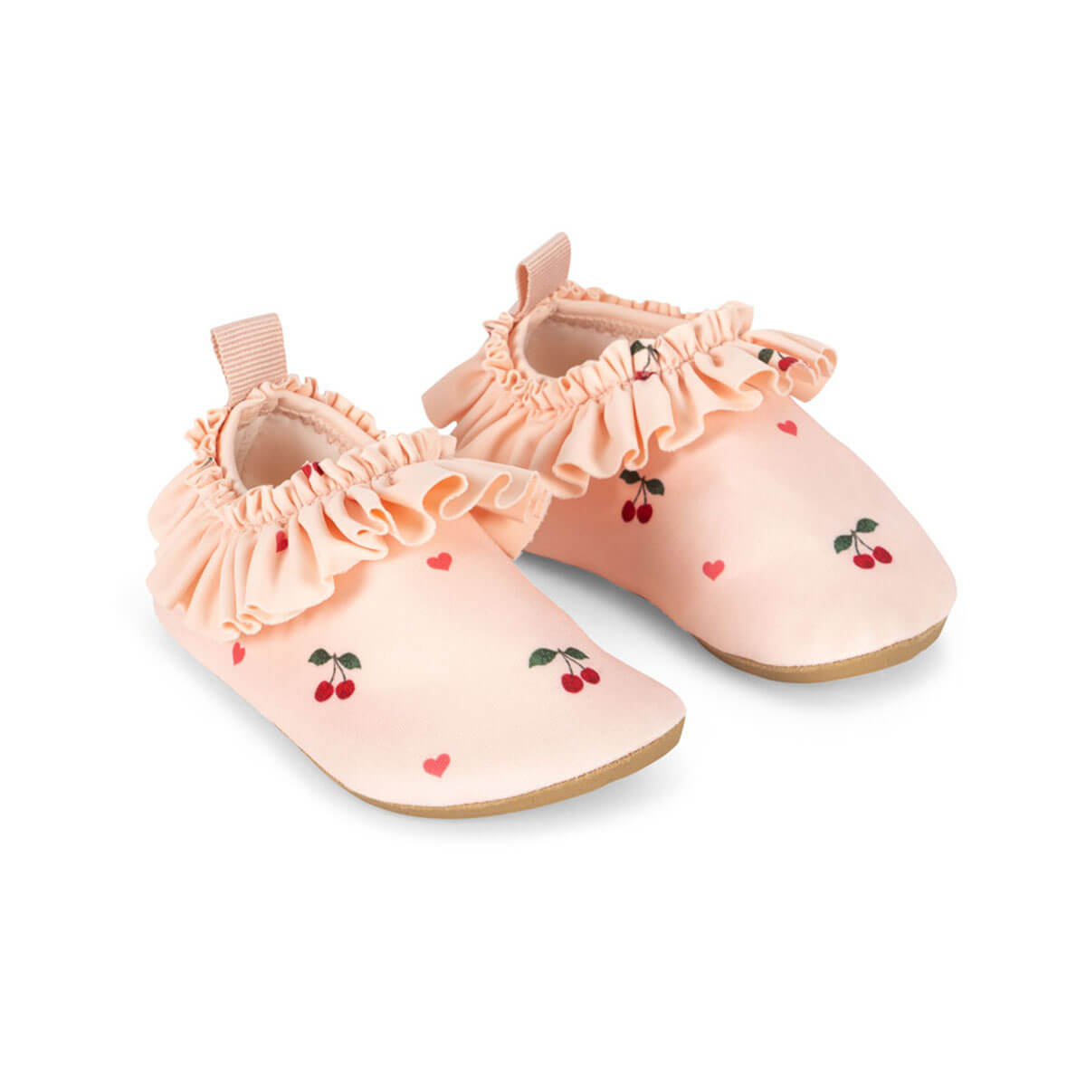 Merle Frill Swim Shoes in Cherry Coeur Rose by Konges Sløjd