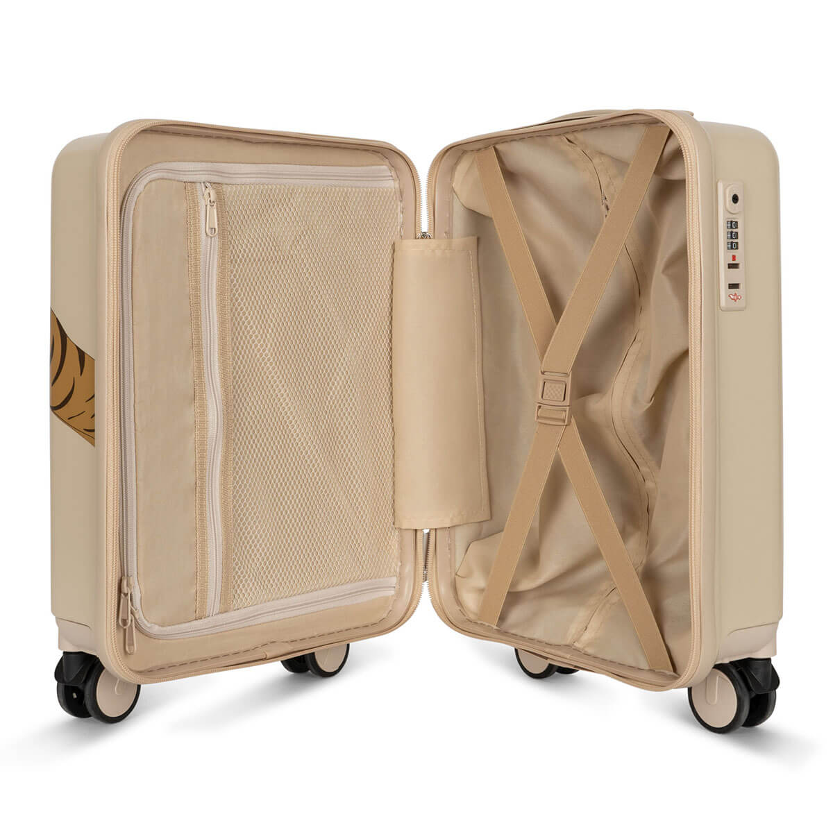 Travel Suitcase in Tiger by Konges Sløjd