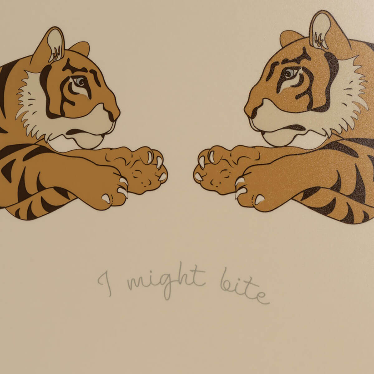 Travel Suitcase in Tiger by Konges Sløjd