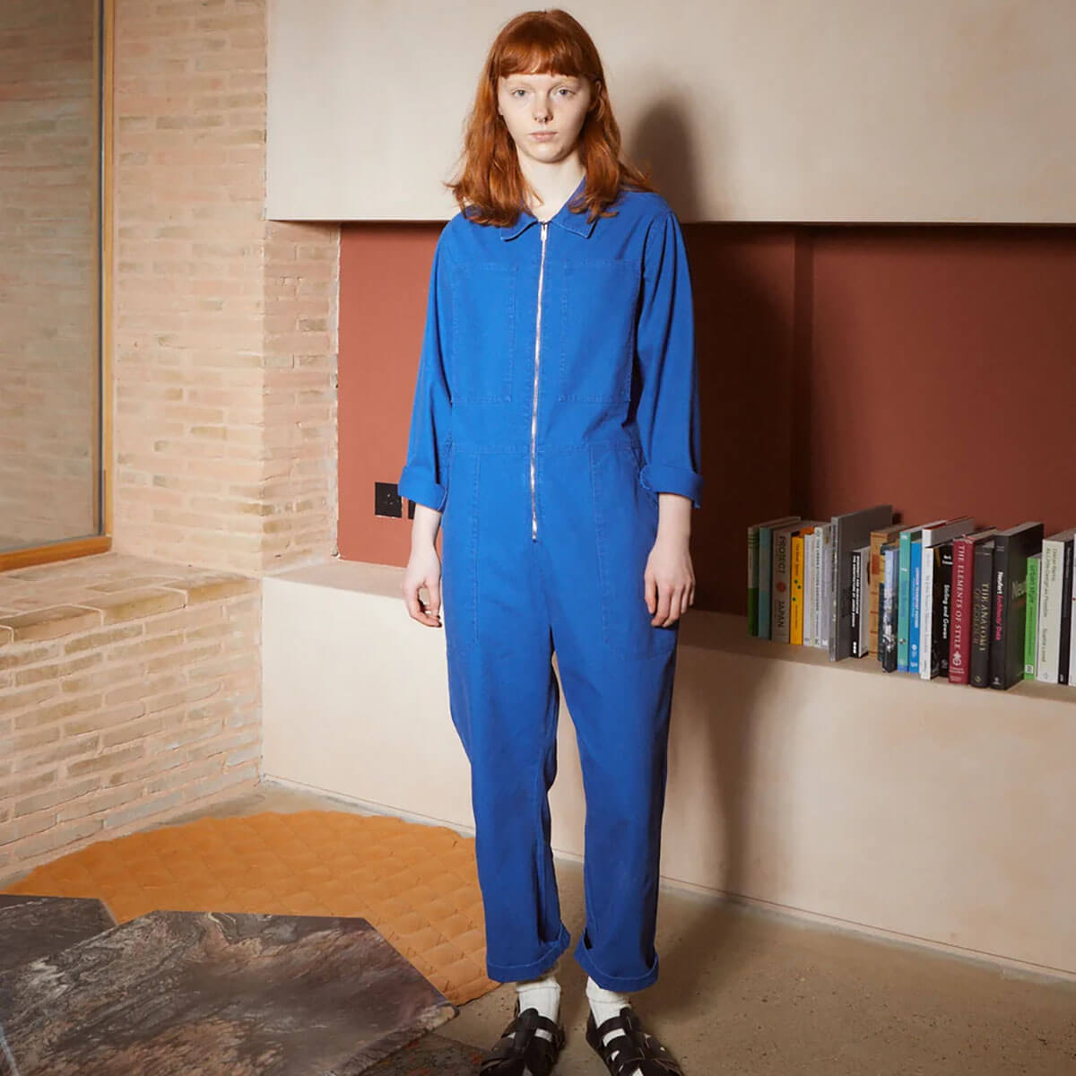 Dominic Boilersuit in Cobalt by L.F.Markey