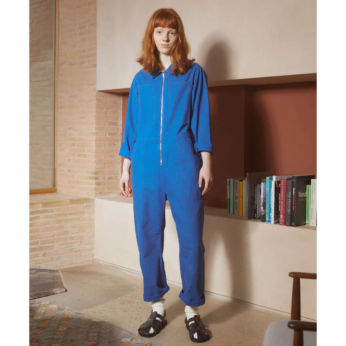 Dominic Boilersuit in Cobalt by L.F.Markey