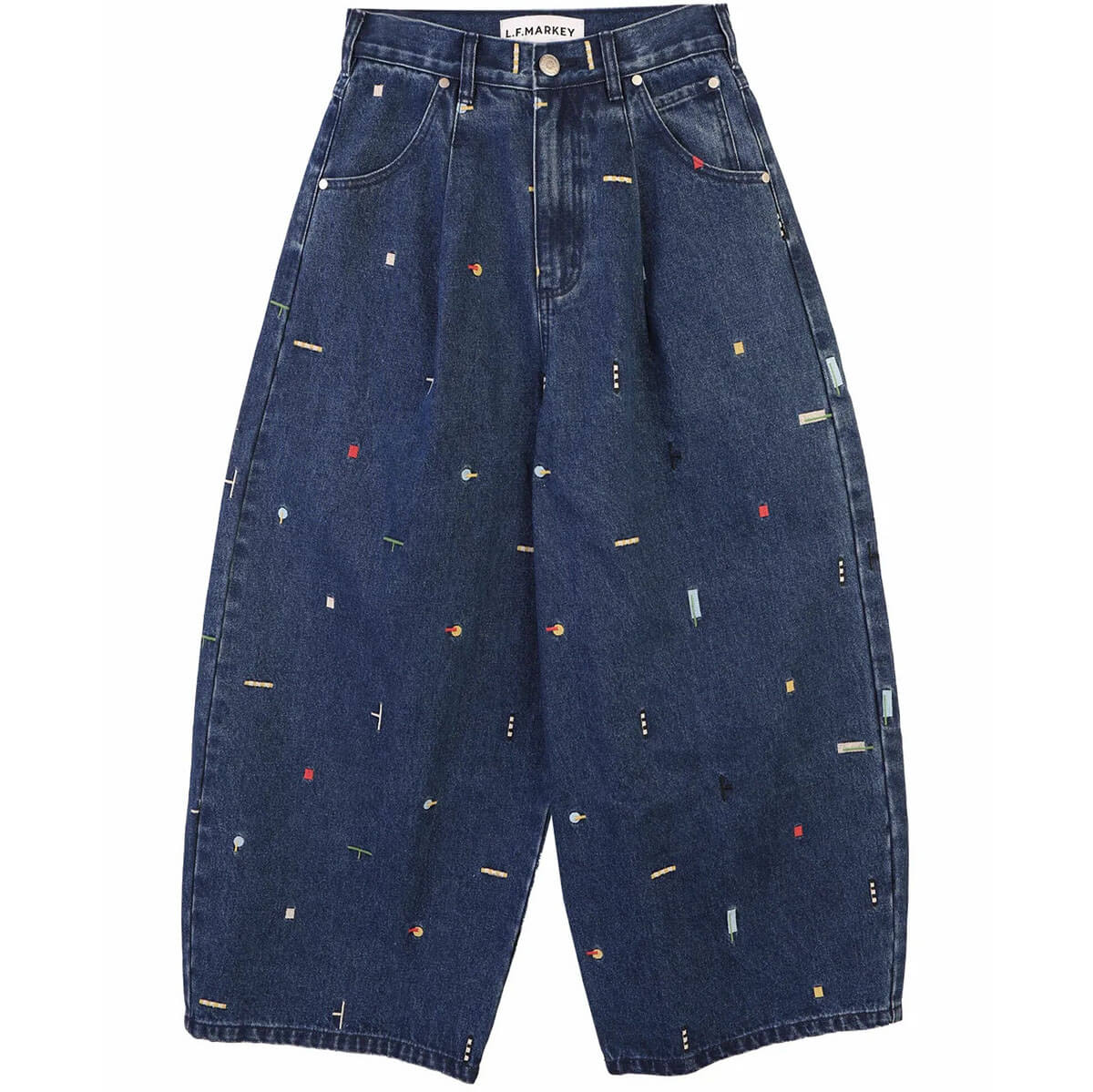 Mason Jeans in Puzzle Embroidery by L.F.Markey
