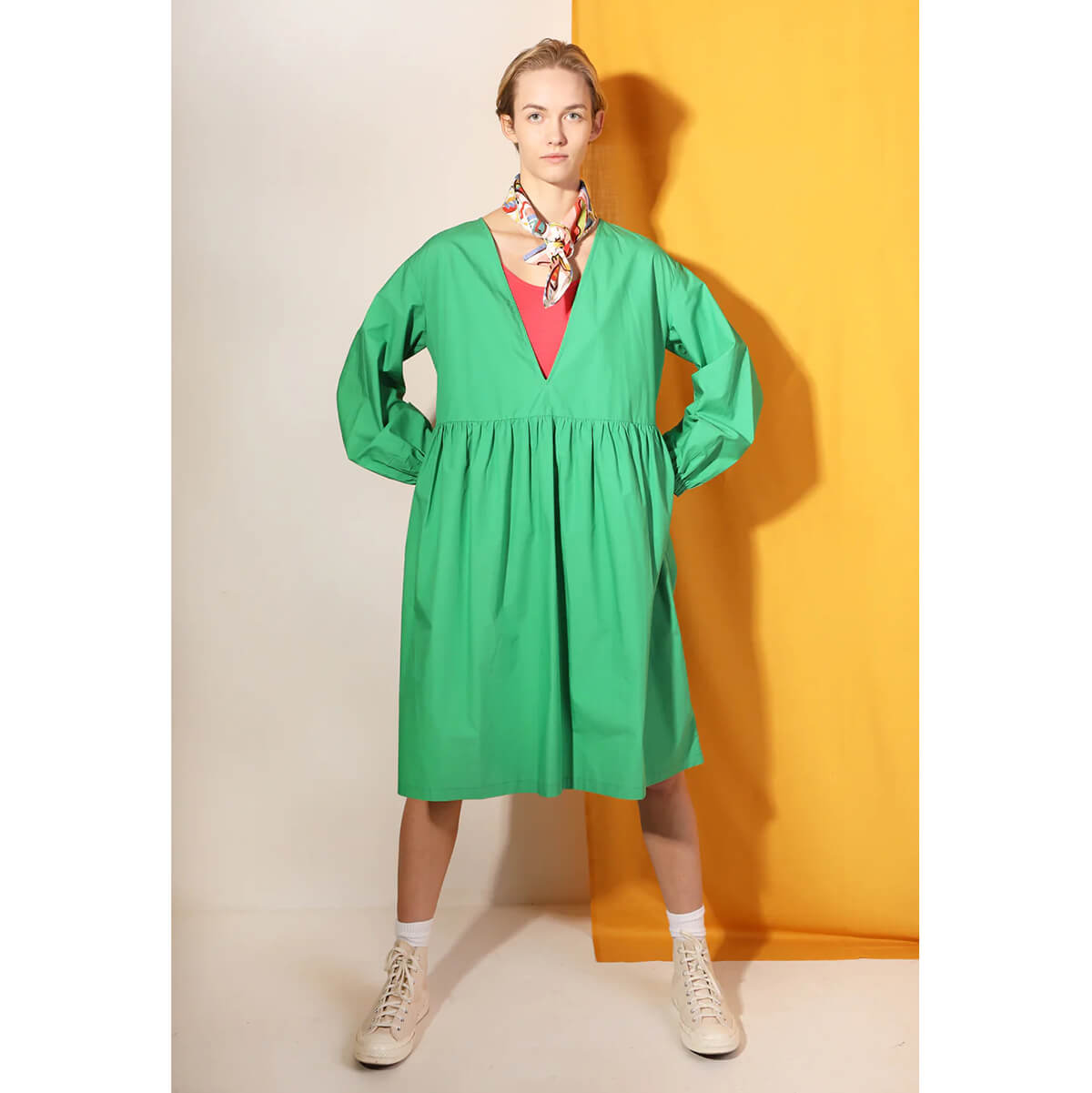 Warren Dress in Verde by L.F.Markey - Last One In Stock - UK 8