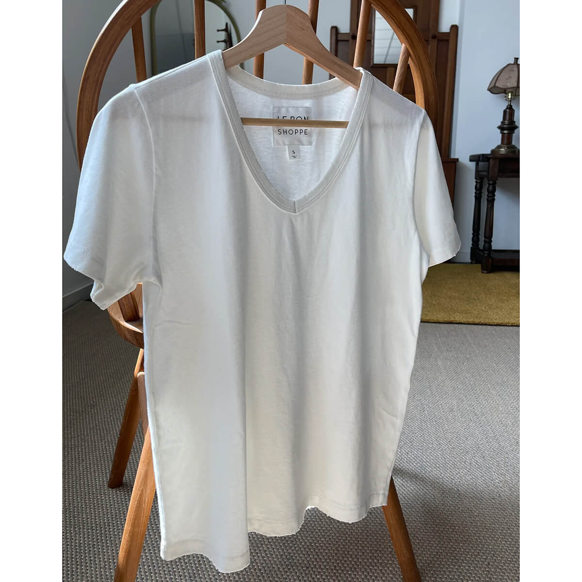 La Vie Tee in Vintage White by Le Bon Shoppe