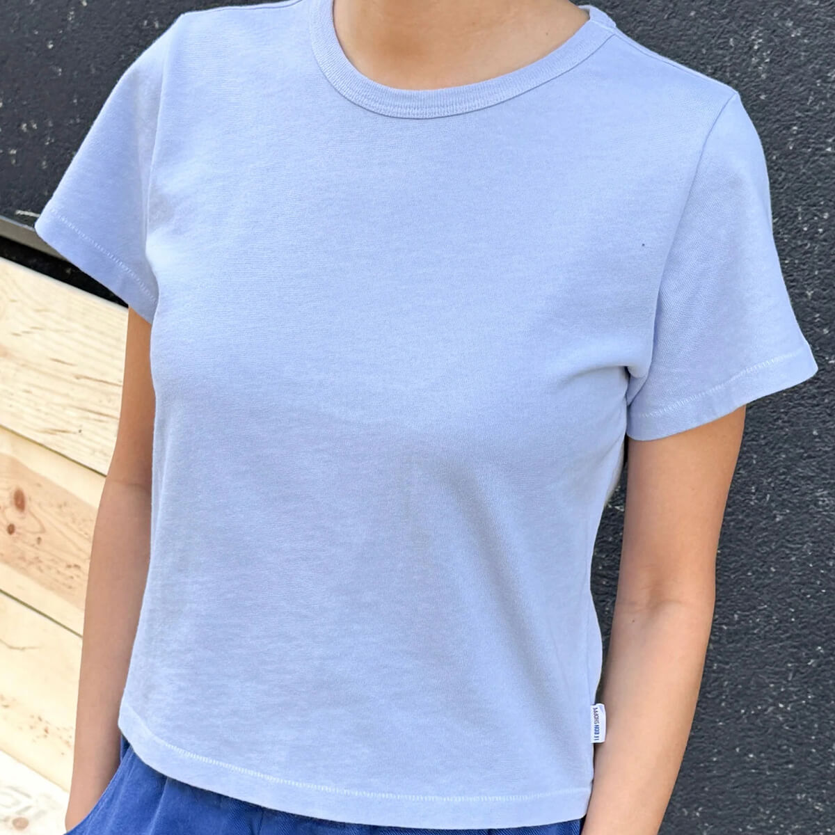 The Little Boy Tee in Serenity by Le Bon Shoppe