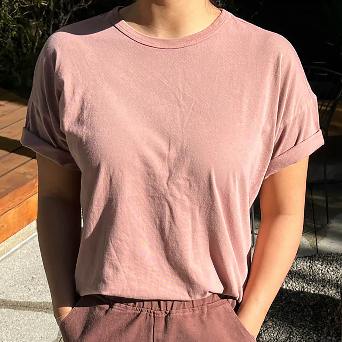 Her Tee in Rose Tea by Le Bon Shoppe
