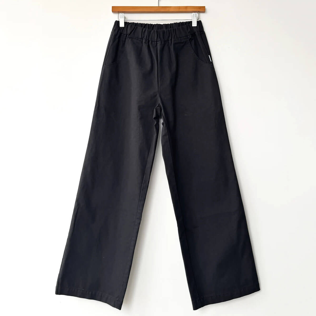 Work Pants in Black by Le Bon Shoppe