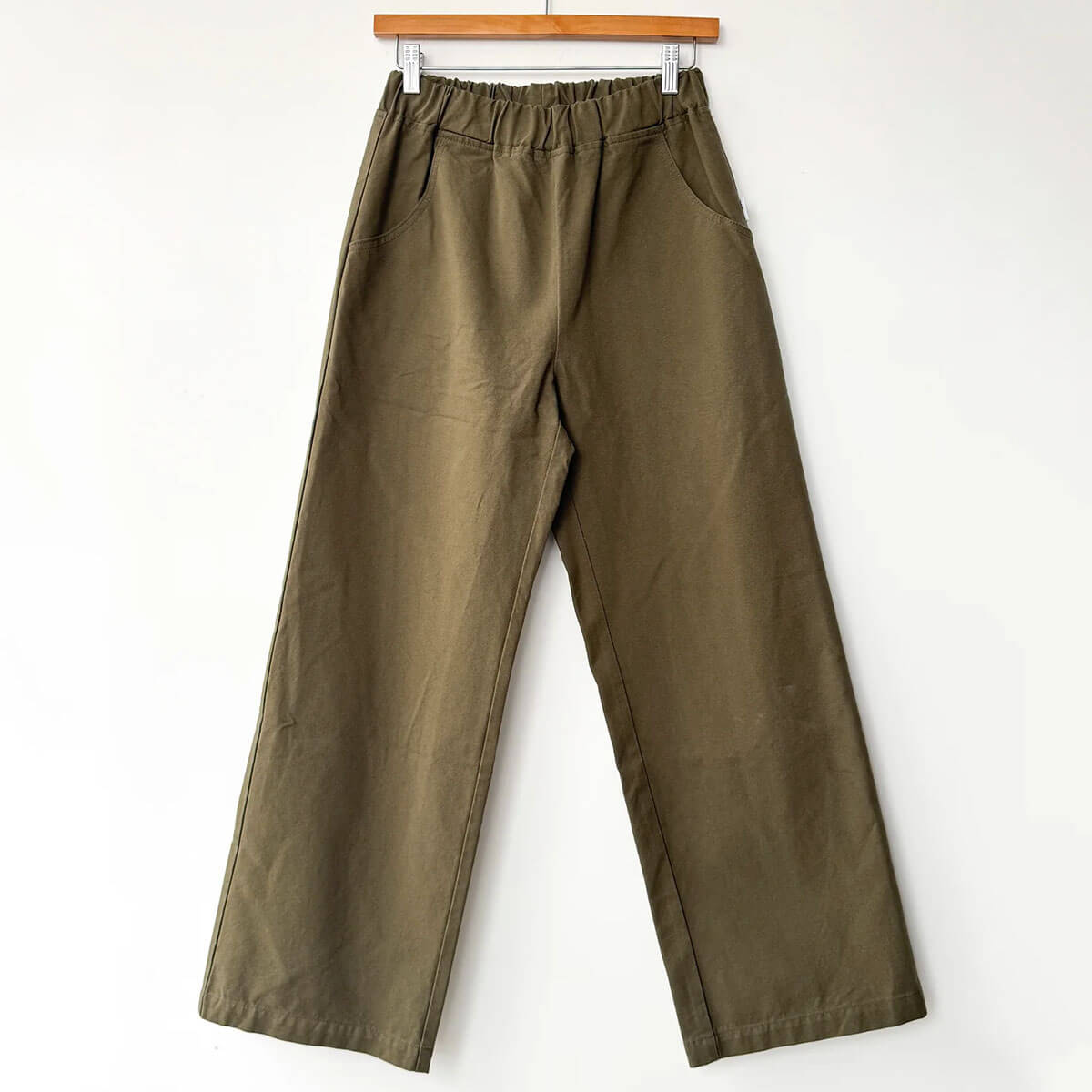 Work Pants in Olive by Le Bon Shoppe