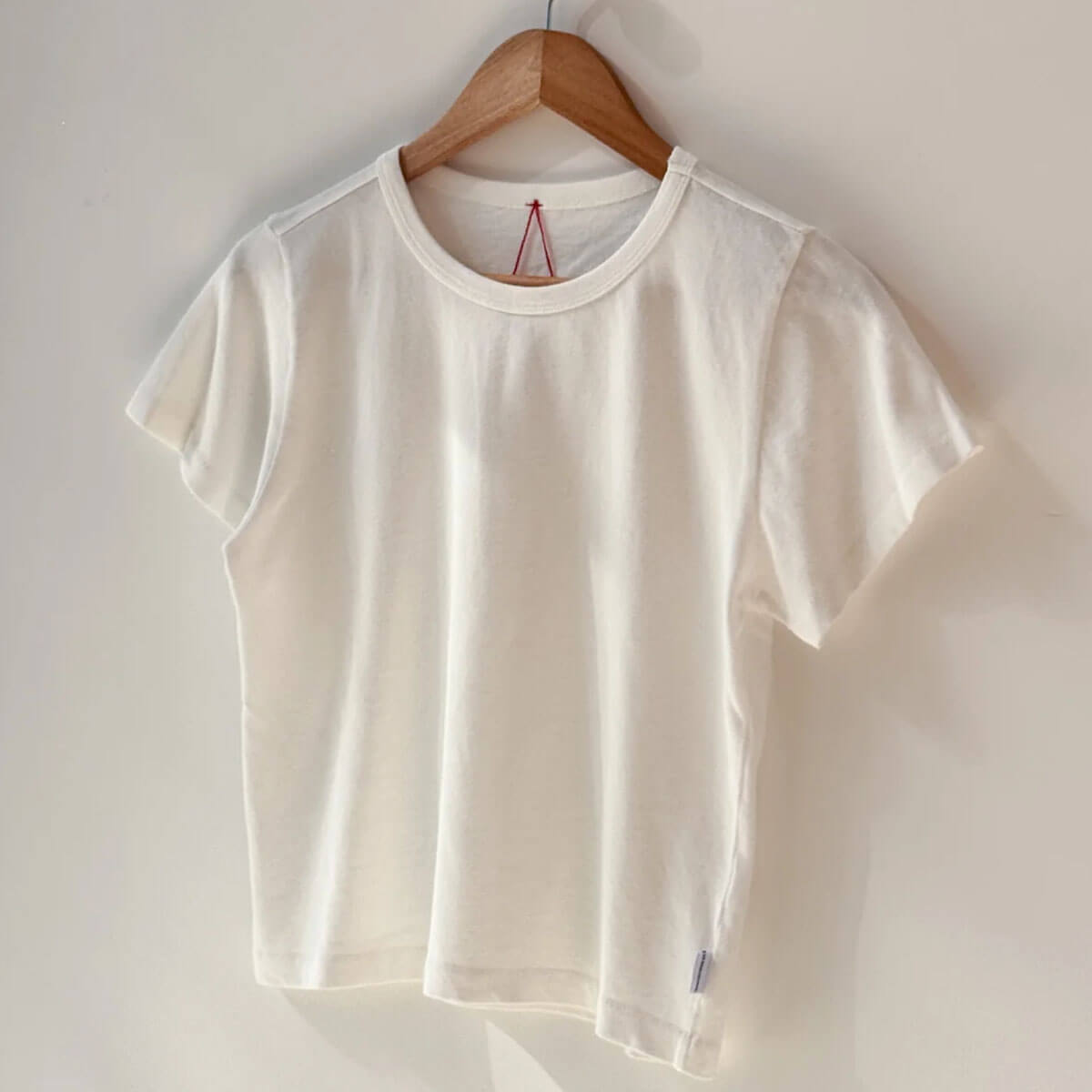 The Little Boy Tee in Vintage White by Le Bon Shoppe
