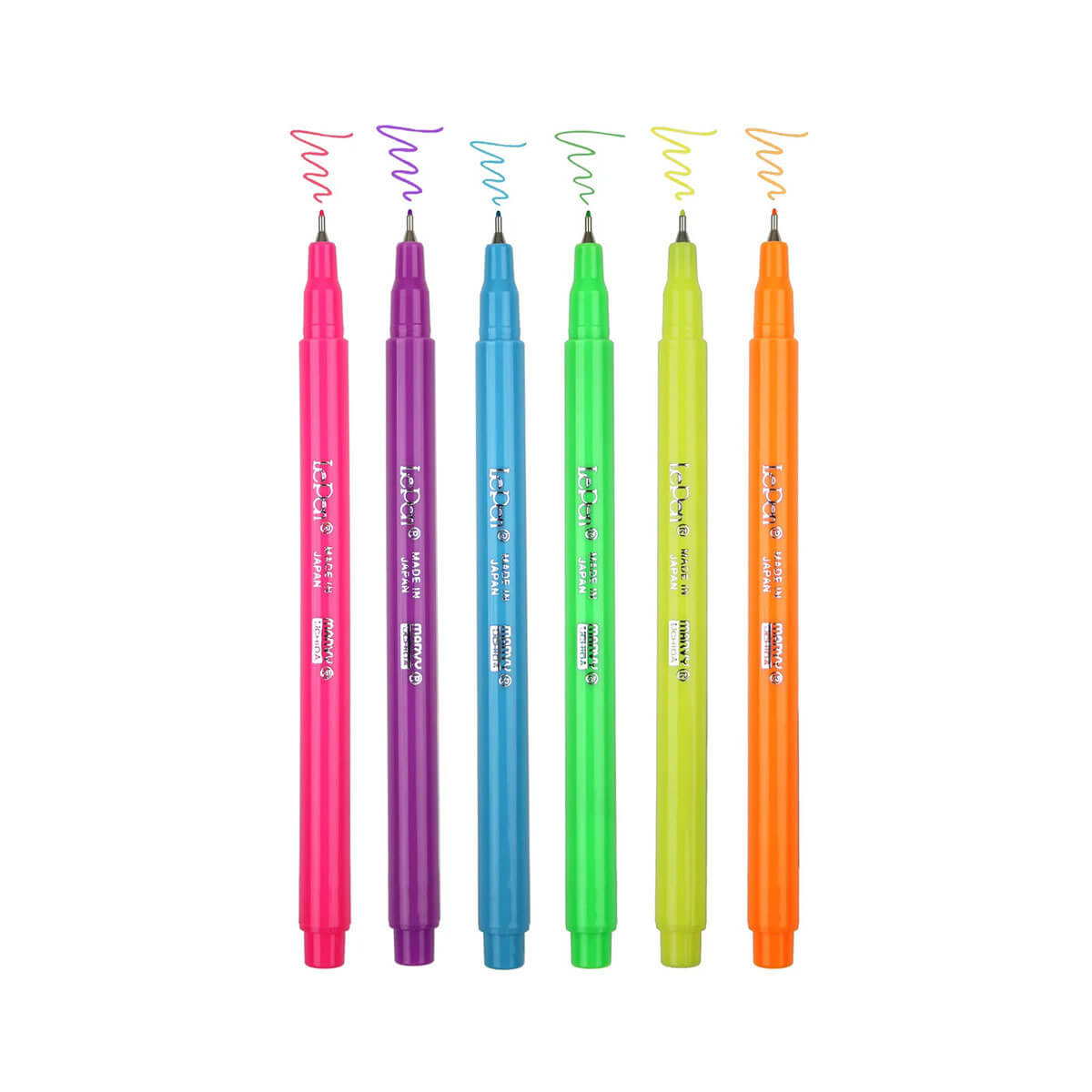 Le Pen in Fluo Green by Marvy Uchida
