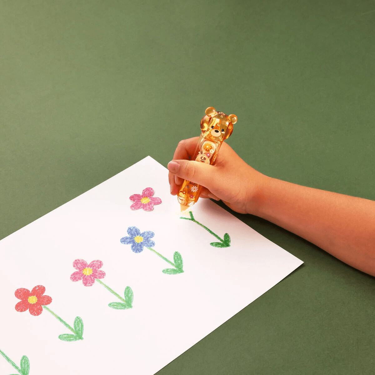 Teddy Bear 2 In 1 Correction Tape & Glue by Legami