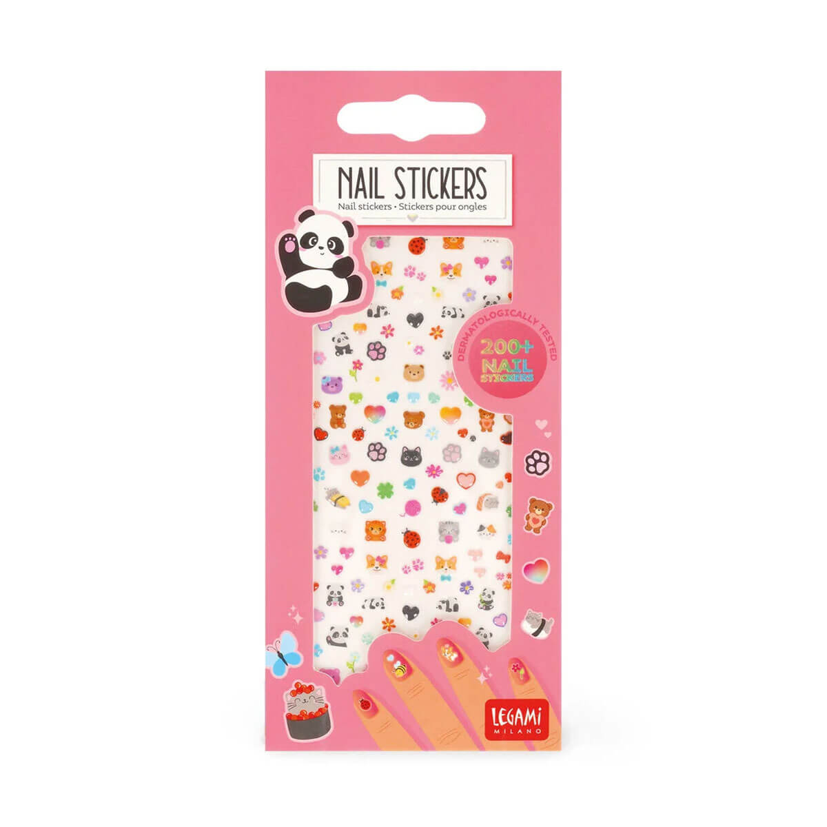 Cute Animals Nail Stickers by Legami