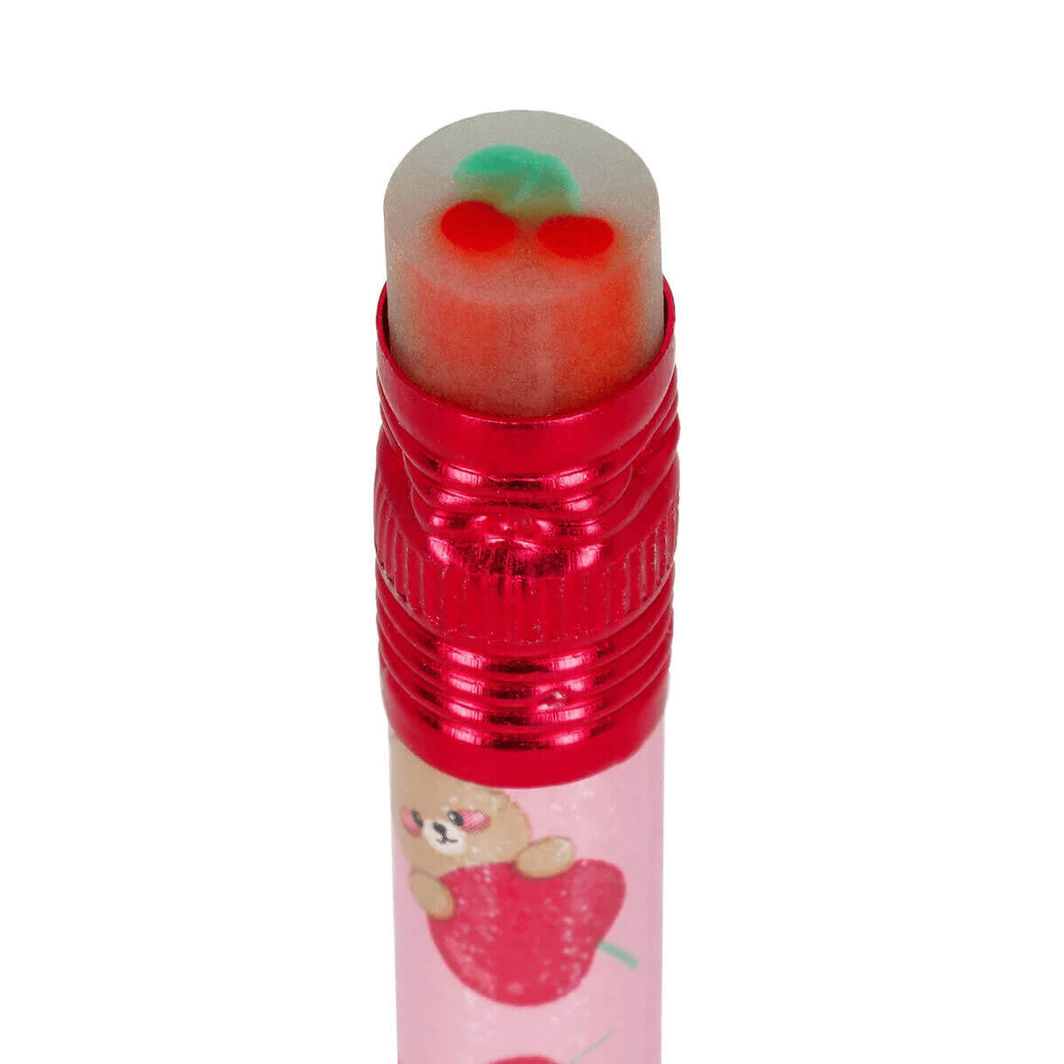 Teddy Cherry Recycled Paper Pencil by Legami