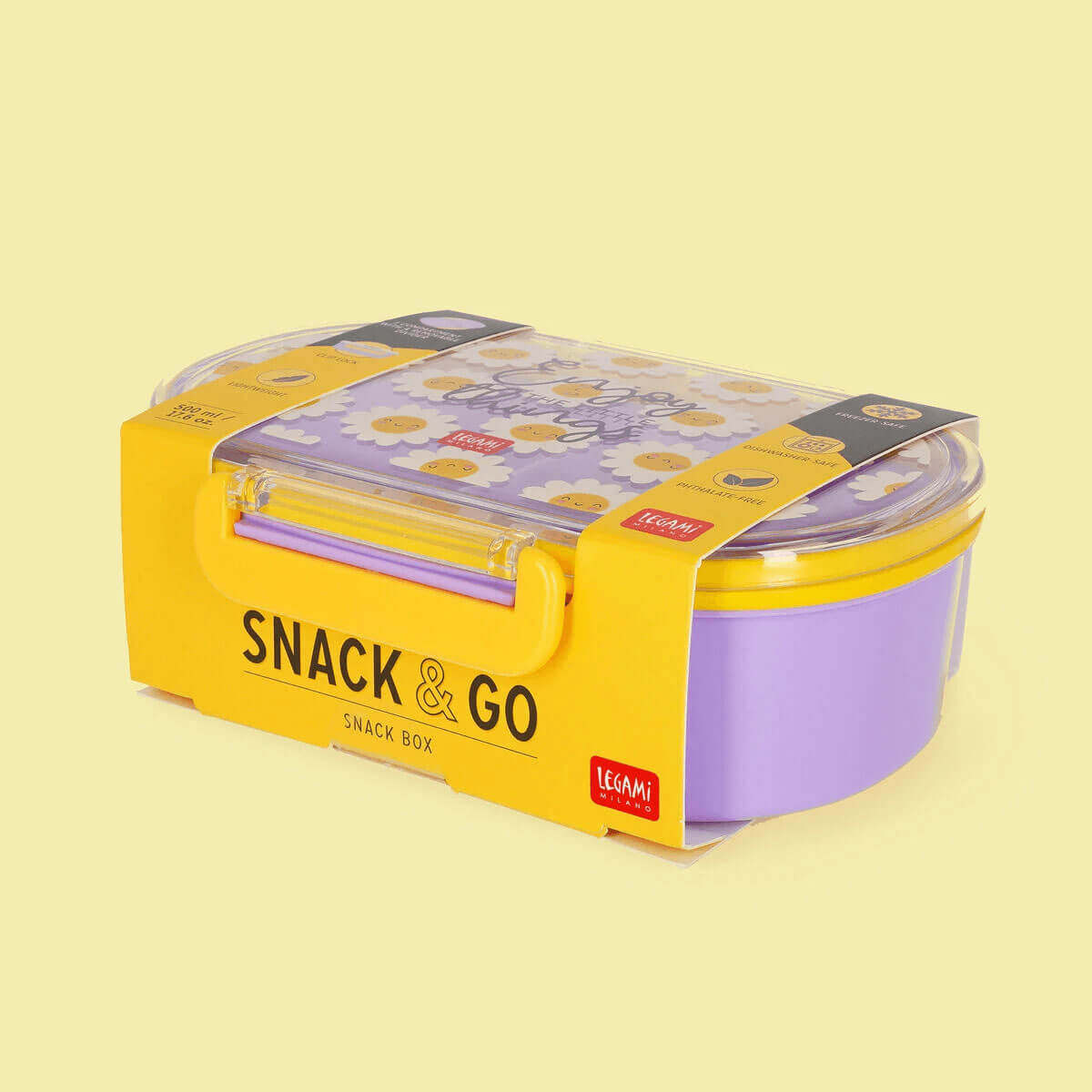 Daisy Snack & Go Snack Box by Legami