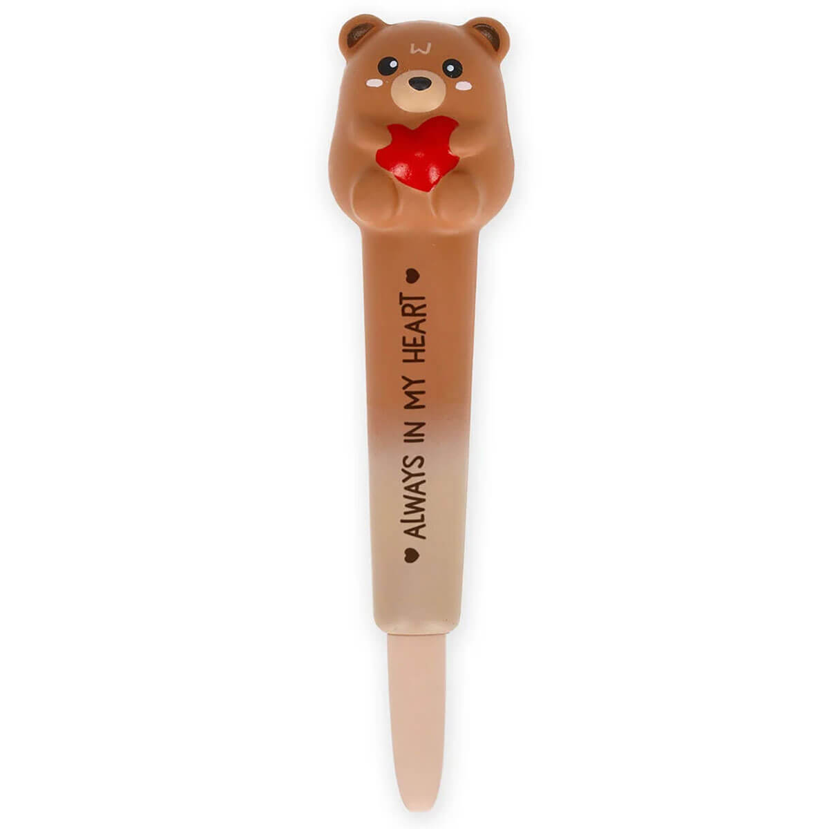 Teddy Bear Squishy Pen (Black Ink) by Legami