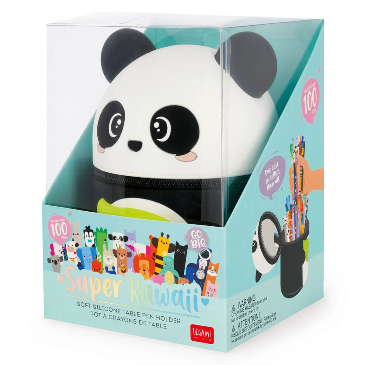 Panda Super Kawaii Tabletop Pen Holder by Legami