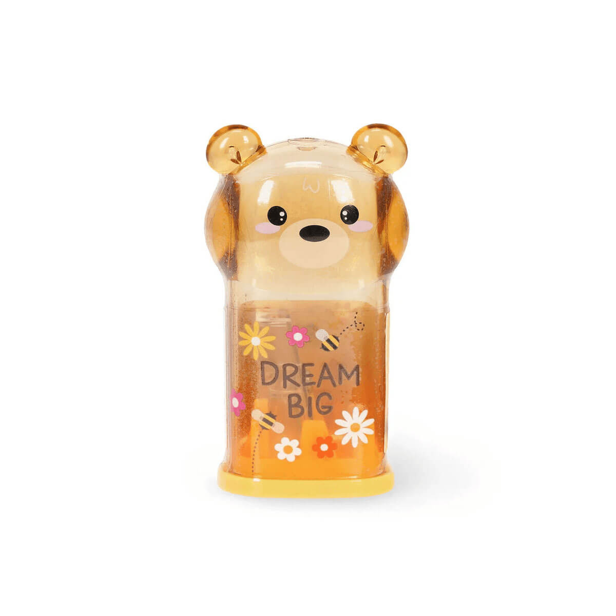Teddy Bear Pencil Sharpener With Container by Legami