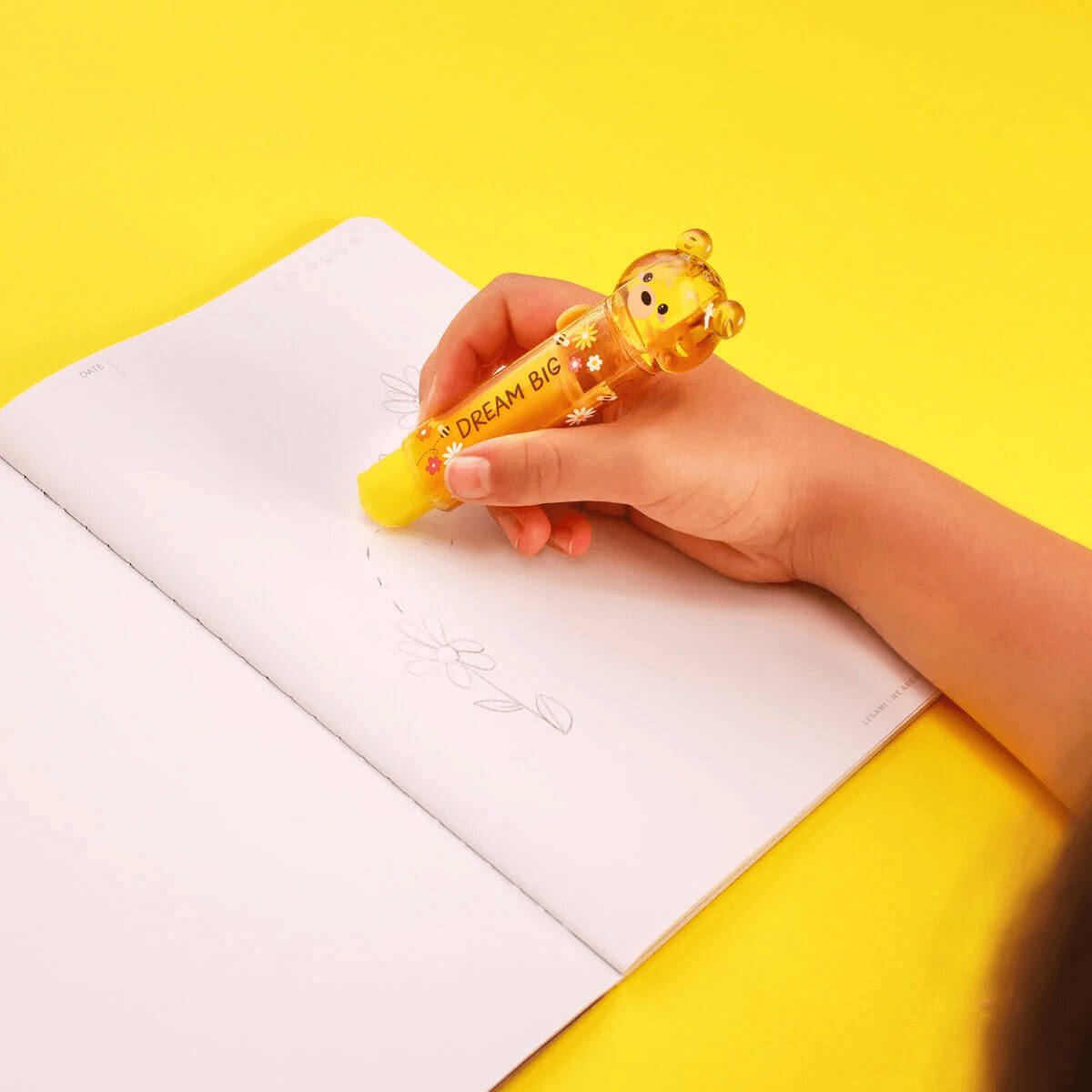 Teddy Bear Retractable Eraser by Legami