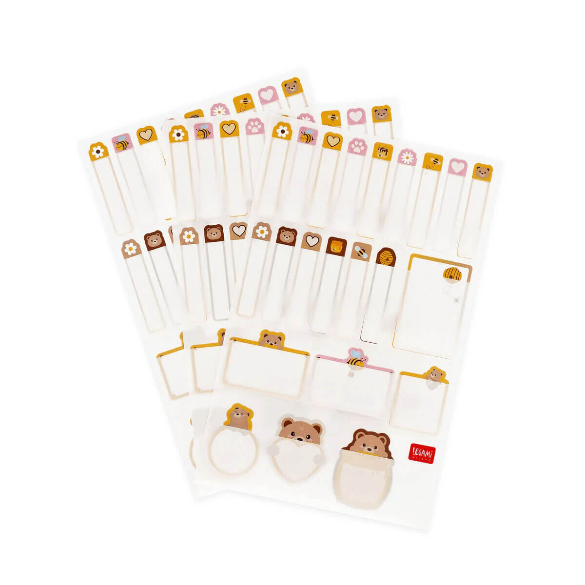 Teddy Bear Sticker Labels by Legami