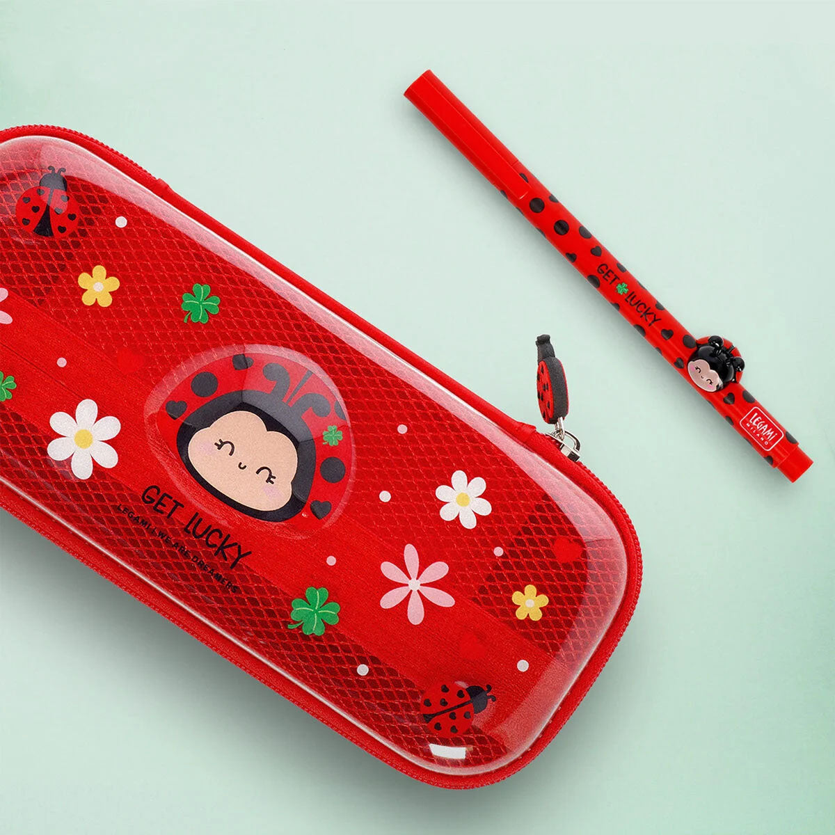 Ladybug Wonderwow Pencil Case by Legami