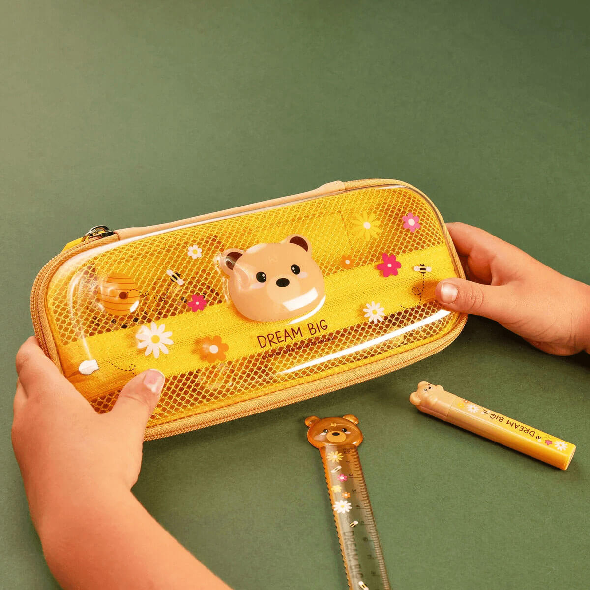 Teddy Bear Wonderwow Pencil Case by Legami