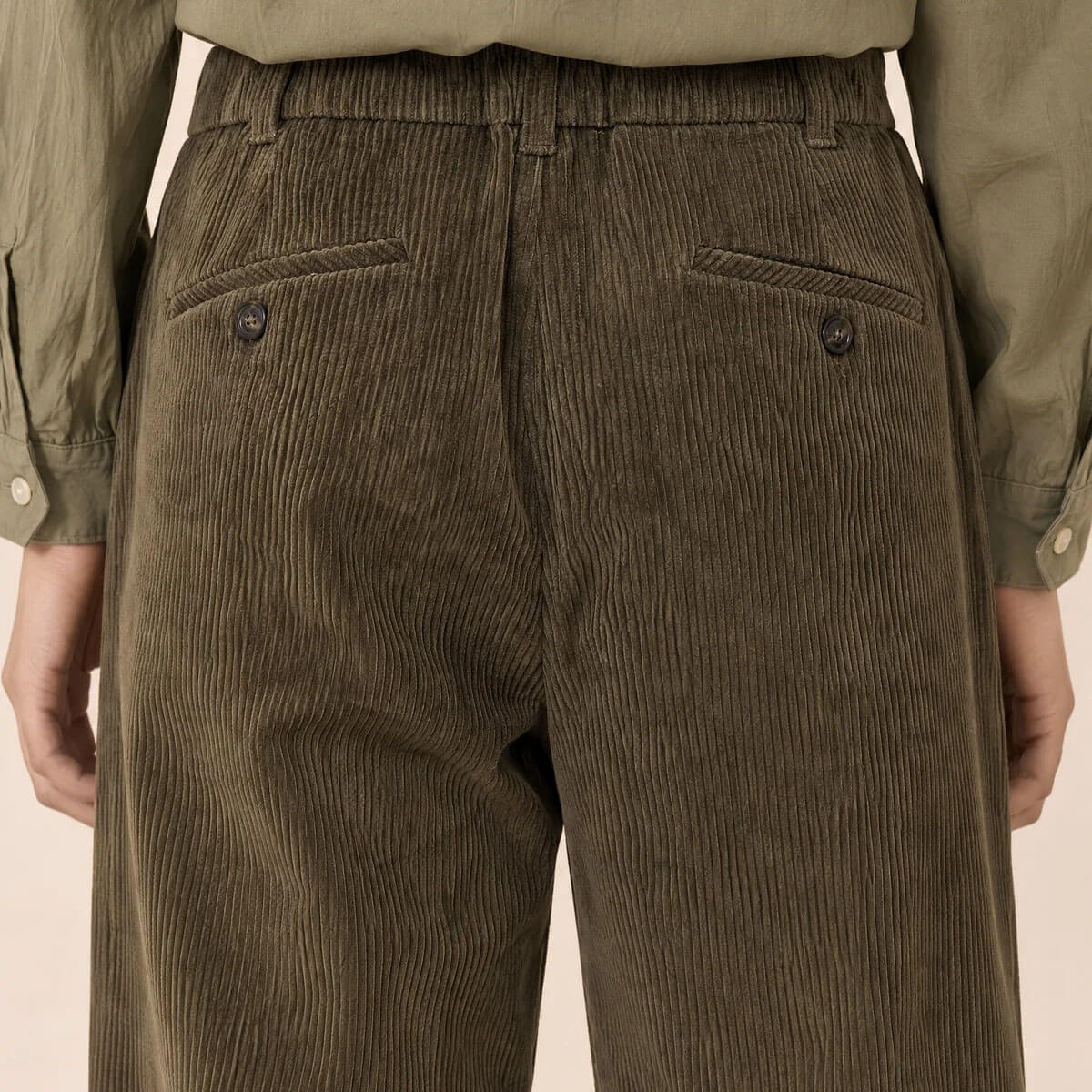 Prom Trousers in Bronze by Leon & Harper