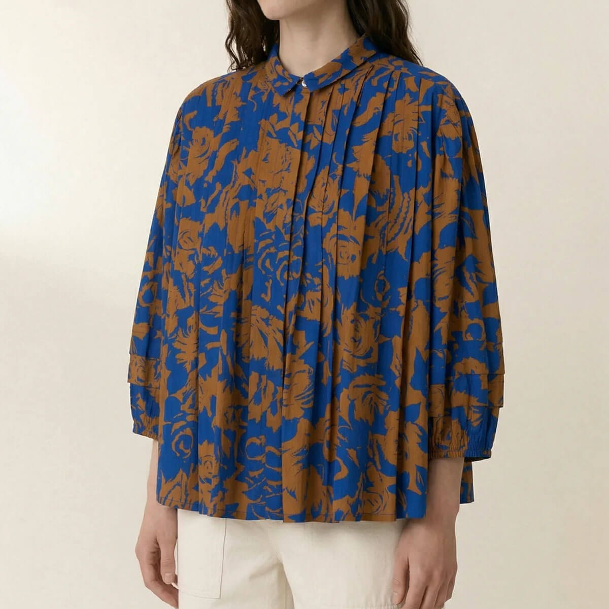 Chimi Shirt in Blue by Leon & Harper