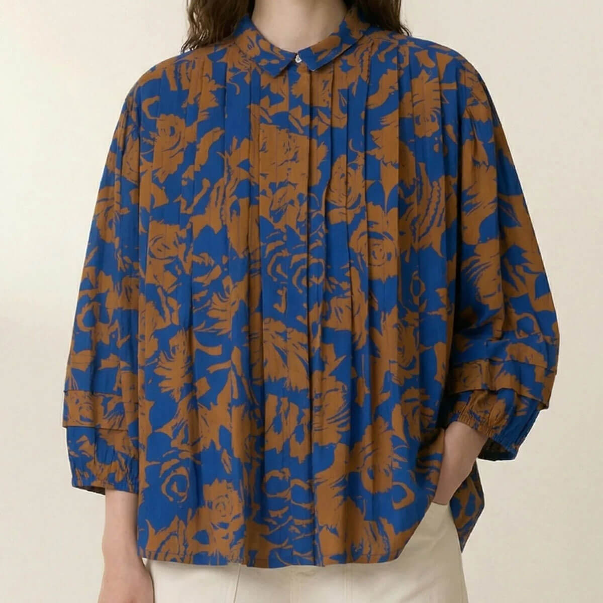 Chimi Shirt in Blue by Leon & Harper