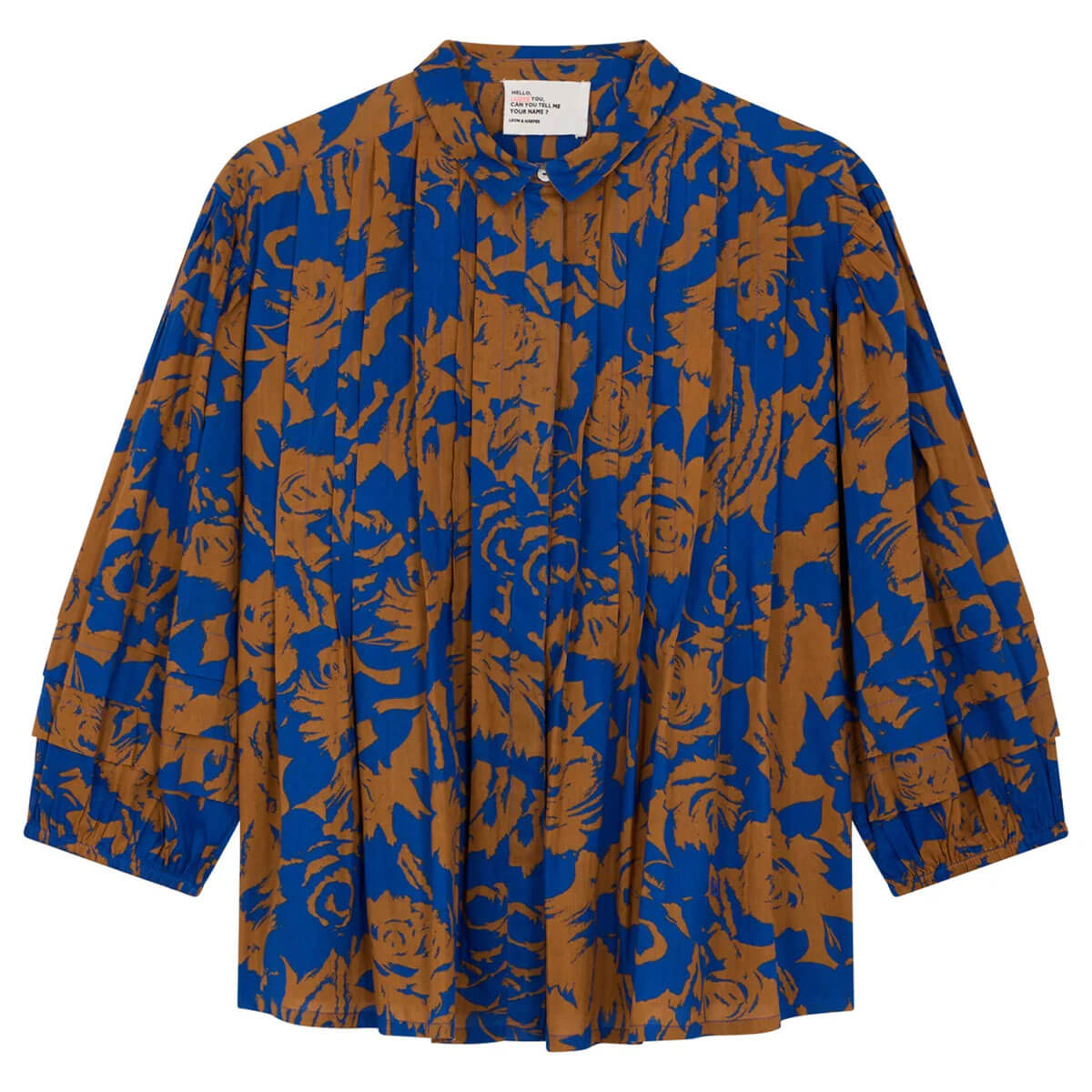 Chimi Shirt in Blue by Leon & Harper